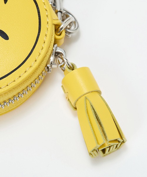 りぃスマイルチャーム＋ストラップポーチチャーム Breath TOPKAPI】SMILE COLLETION スマイル ラウンド ポーチ