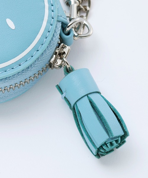 Breath TOPKAPI（ブレストプカピ）の「【新色追加】【Breath TOPKAPI】SMILE COLLECTION スマイル ラウンド ポーチ / チャーム（チャーム・レディース・イエロー/ブラック/ホワイト/グリーン/オレンジ/サックスブルー/ピンク・FREE）」の22枚目の写真