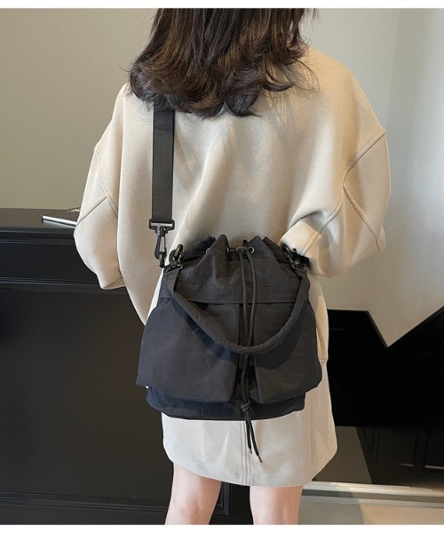 お纏めリクエスト※カーキブラウンベロア巾着バッグ♡ブラックWデニム3wayバッグ お纏めリクエスト※カーキブラウンベロア巾着バッグ♡ブラックW