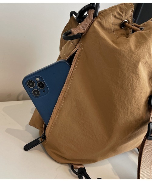3WAY 巾着バッグ（ショルダーバッグ）｜DEVICE（デバイス）の