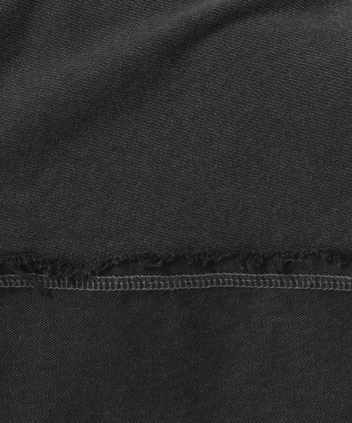 BAYFLOW（ベイフロー）の「フリンジコンビフェードＴ（Tシャツ/カットソー・レディース・チャコール/ベージュ/レッド・FREE）」の16枚目の写真