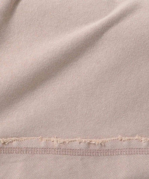 BAYFLOW（ベイフロー）の「フリンジコンビフェードＴ（Tシャツ/カットソー・レディース・チャコール/ベージュ/レッド・FREE）」の18枚目の写真