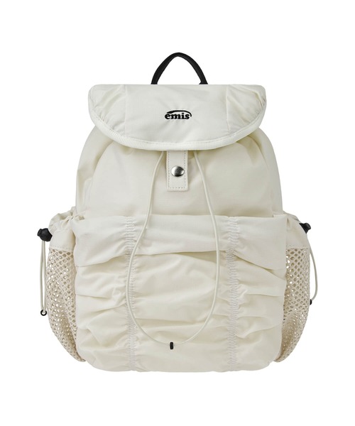 ★ライフウォーク★2 Pocket Shirring Backpack★バック パック ☆Life Work☆Two Pocket Shirring Backpack