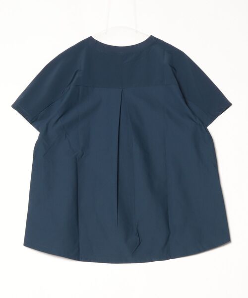 NEW BALANCE(ニューバランス)の「【別注】ニューバランス New Balance ウーブンコンビプルオーバー_ファンクション 限定コラボ(Tシャツ/カットソー・レディース・アイボリー/ネイビー・M/L)」の3枚目の写真