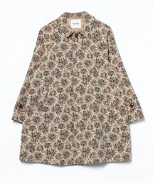 【雰囲気最高❗️】ビンテージ アンティーク 花柄 ジャケット 古着 総柄 クールドッツストレッチ花柄 ジャケット（JKJHSM0501