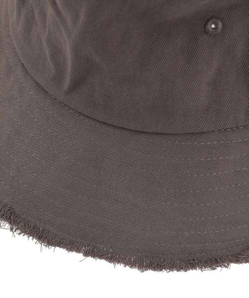 Green　Parks（グリーンパークス）の「・ツイルフリンジハット（ハット・レディース・ピンク/ブラック/チャコールグレー・FREE）」の17枚目の写真
