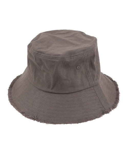 Green　Parks（グリーンパークス）の「・ツイルフリンジハット（ハット・レディース・ピンク/ブラック/チャコールグレー・FREE）」の5枚目の写真