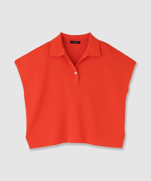 allureville（アルアバイル）の「◇ サマーラガーシャツ（ニット/セーター・レディース・ホワイト系その他/ネイビー/オレンジ・2）」の17枚目の写真