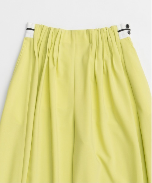 Pintuck Volume Pants/ピンタックボリュームパンツ【MAISON