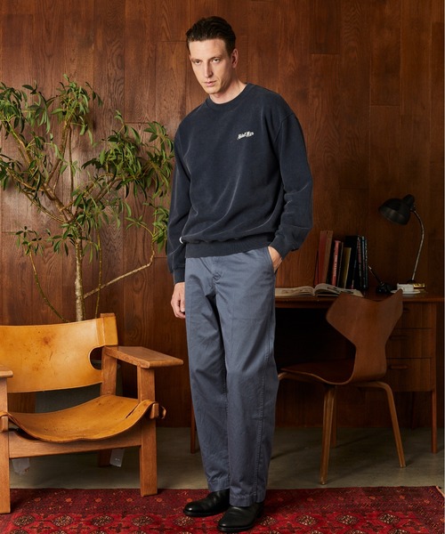 Schott(ショット)の「Schott/ショット/QUALITY OVER QUANTITY CREW SWEAT/クオリティ オーバー クアンティティ クルースウェット(スウェット・メンズ・ネイビー/ブラック/レッド・2XL/XL/L/M)」の6枚目の写真