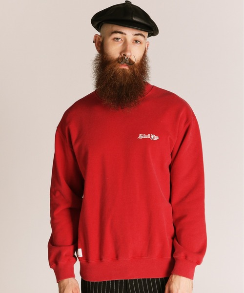 Schott(ショット)の「Schott/ショット/QUALITY OVER QUANTITY CREW SWEAT/クオリティ オーバー クアンティティ クルースウェット(スウェット・メンズ・ネイビー/ブラック/レッド・2XL/XL/L/M)」の13枚目の写真