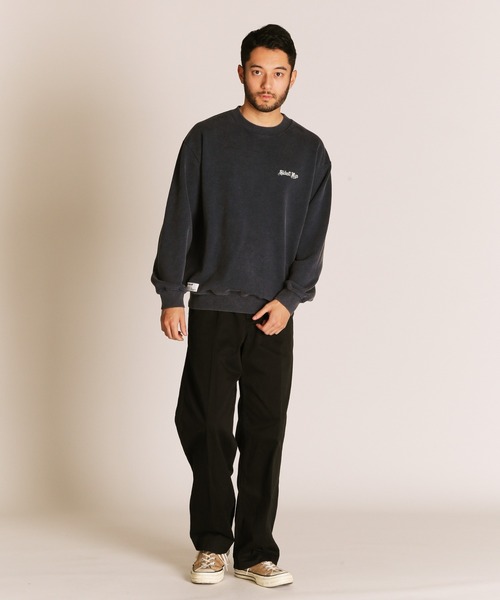 Schott(ショット)の「Schott/ショット/QUALITY OVER QUANTITY CREW SWEAT/クオリティ オーバー クアンティティ クルースウェット(スウェット・メンズ・ネイビー/ブラック/レッド・2XL/XL/L/M)」の21枚目の写真