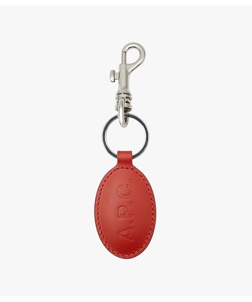 A.P.C.(アーペーセー)の「PORTE CLEF OSAKA(キーケース/キーアクセサリー・メンズ・ブラック/グリーン系その他/レッド系その他/オフホワイト・ONESIZE)」の4枚目の写真