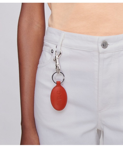 A.P.C.(アーペーセー)の「PORTE CLEF OSAKA(キーケース/キーアクセサリー・メンズ・ブラック/グリーン系その他/レッド系その他/オフホワイト・ONESIZE)」の7枚目の写真