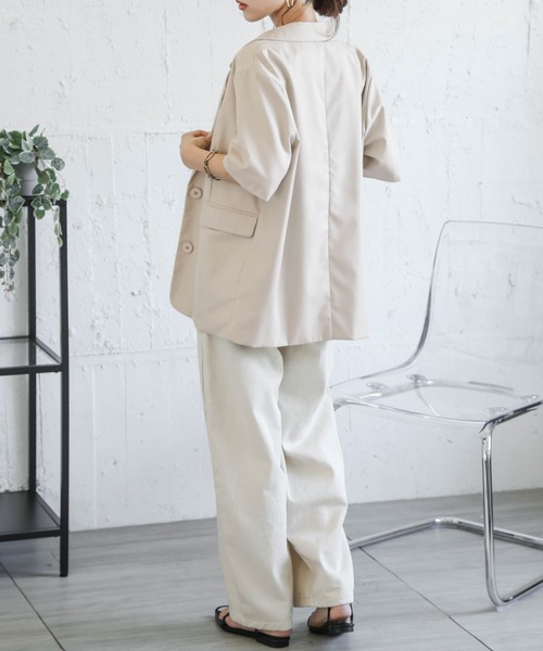 sugar Pearl button Jacket 半袖ジャケット クーリングショート半袖ジャケット サマージャケット レディース
