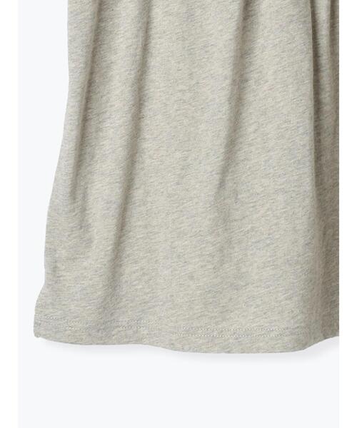 Samansa Mos2（サマンサ モスモス）の「【接触冷感】スクエアネックレースノースリーブ（Tシャツ/カットソー・レディース・グレー/オフホワイト/ブラック・F）」の8枚目の写真