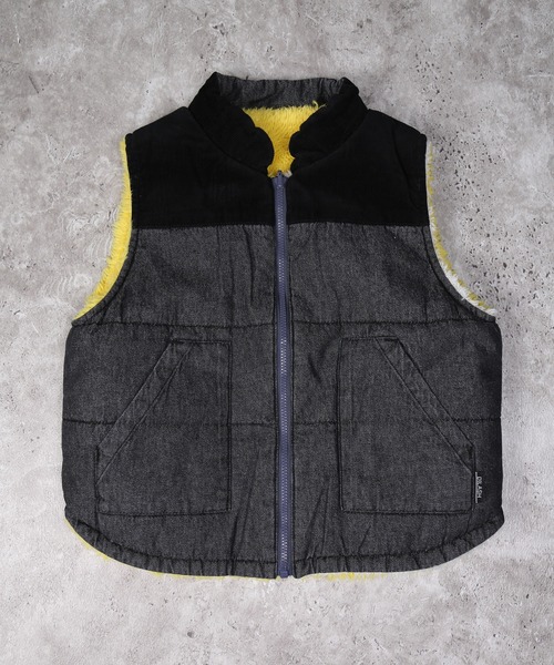 DILASH（ディラッシュ）の「デニム×ボア リバーシブルベスト（その他アウター・キッズ・ネイビー/ブルー/ブラック・140/130/120/110/100/90/80）」の17枚目の写真