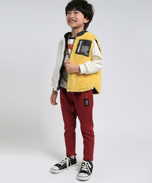 DILASH（ディラッシュ）の「デニム×ボア リバーシブルベスト（その他アウター・キッズ・ネイビー/ブルー/ブラック・140/130/120/110/100/90/80）」の18枚目の写真