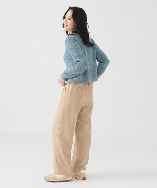 B:MING by BEAMS（ビーミングバイビームス）の「ラメ ニット カーディガン (手洗い可)（カーディガン/ボレロ・レディース・ライトブルー/ブラック/グレー・ONE SIZE）」の8枚目の写真