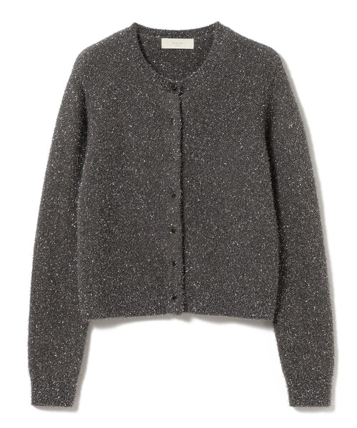 B:MING by BEAMS（ビーミングバイビームス）の「ラメ ニット カーディガン (手洗い可)（カーディガン/ボレロ・レディース・ライトブルー/ブラック/グレー・ONE SIZE）」の10枚目の写真