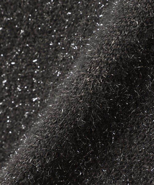 B:MING by BEAMS（ビーミングバイビームス）の「ラメ ニット カーディガン (手洗い可)（カーディガン/ボレロ・レディース・ライトブルー/ブラック/グレー・ONE SIZE）」の14枚目の写真