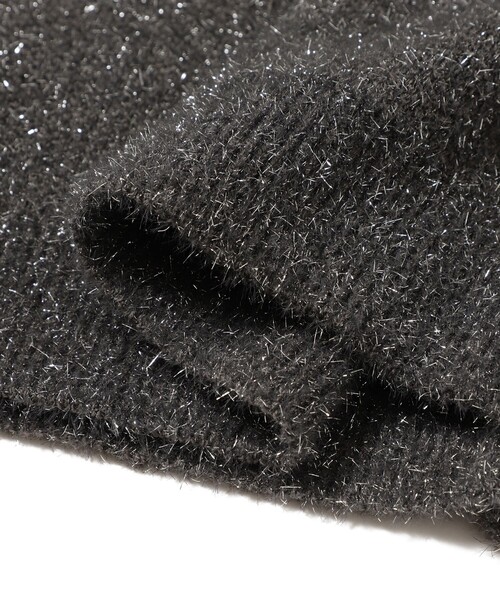 B:MING by BEAMS（ビーミングバイビームス）の「ラメ ニット カーディガン (手洗い可)（カーディガン/ボレロ・レディース・ライトブルー/ブラック/グレー・ONE SIZE）」の15枚目の写真