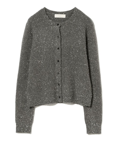 ラメ ニット カーディガン（カーディガン/ボレロ）｜B:MING by