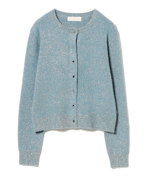 B:MING by BEAMS（ビーミングバイビームス）の「ラメ ニット カーディガン (手洗い可)（カーディガン/ボレロ・レディース・ライトブルー/ブラック/グレー・ONE SIZE）」の22枚目の写真