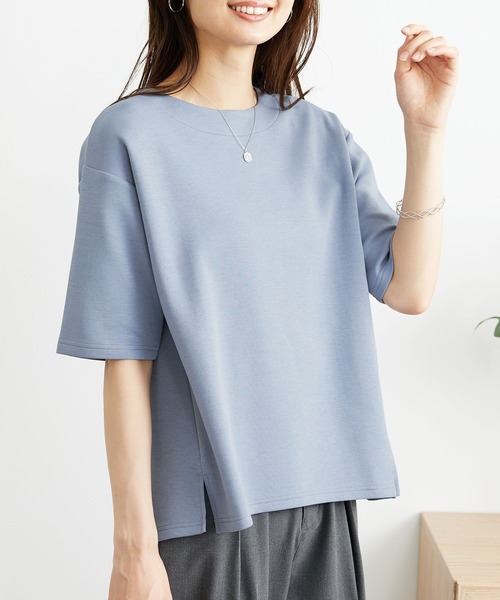 BELLUNA PLUS(ベルーナ)の「とろりん触感!ゆったりプルオーバー(Tシャツ/カットソー・レディース・アイボリー/ライラック/ピンク・LARGE/MEDIUM/X-LARGE)」の12枚目の写真