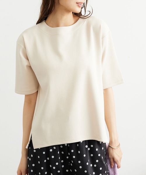 BELLUNA PLUS(ベルーナ)の「とろりん触感!ゆったりプルオーバー(Tシャツ/カットソー・レディース・アイボリー/ライラック/ピンク・LARGE/MEDIUM/X-LARGE)」の20枚目の写真