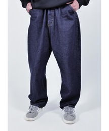 APPLEBUM | “Selena” Wide Tapered Denim Pants (One Wash)(デニムパンツ)