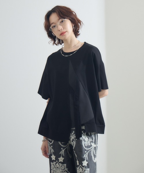 Paradise Picnic(パラダイスピクニック)の「テープデザインプルオーバー(Tシャツ/カットソー・レディース・ホワイト/ボルドー/ブラック・FREE)」の19枚目の写真