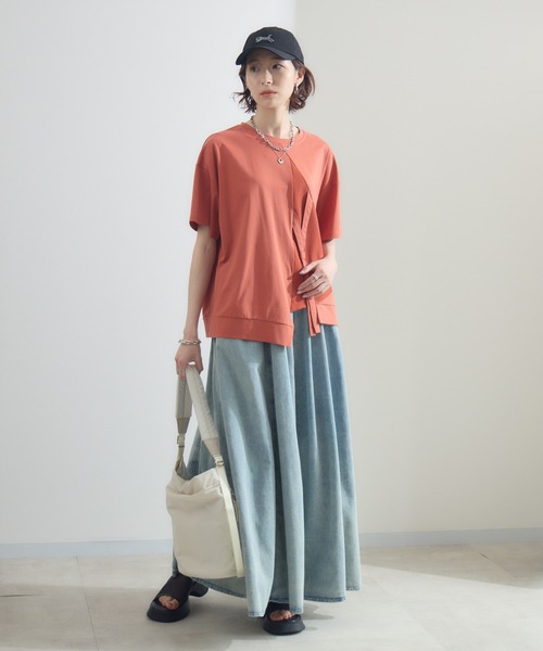Paradise Picnic(パラダイスピクニック)の「テープデザインプルオーバー(Tシャツ/カットソー・レディース・ホワイト/ボルドー/ブラック・FREE)」の22枚目の写真