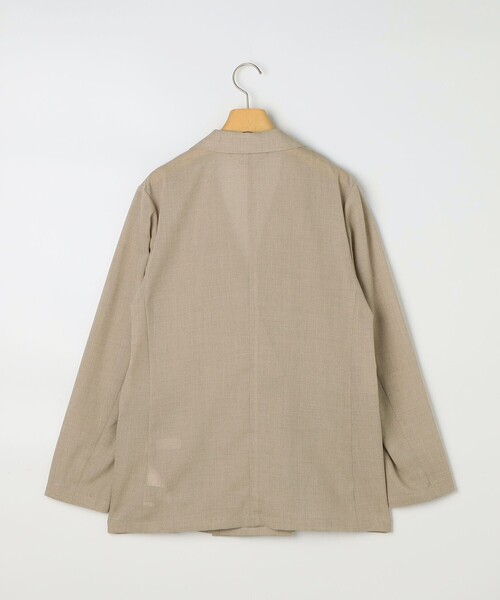 セール】ウォッシャブルボイルシアーダブルジャケット（テーラード