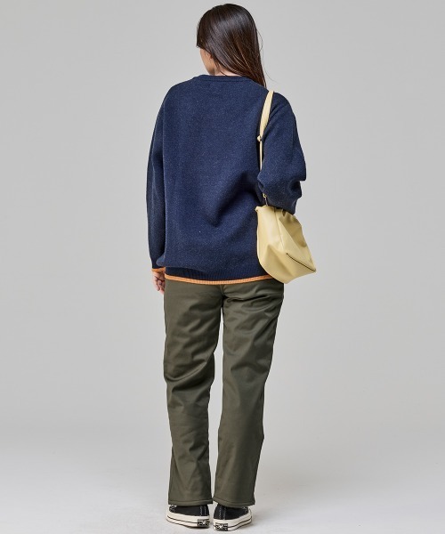 KRIFF MAYER Lady's Collection（クリフメイヤーレディースコレクション）の「【防寒･裏シャギー･ストレート】スッキリ防風パンツ（その他パンツ・レディース・ブラック/カーキ/ベージュ/ライトグレー・LARGE/MEDIUM）」の11枚目の写真