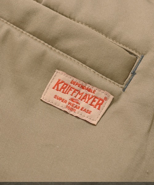 KRIFF MAYER Lady's Collection（クリフメイヤーレディースコレクション）の「【防寒･裏シャギー･ストレート】スッキリ防風パンツ（その他パンツ・レディース・ブラック/カーキ/ベージュ/ライトグレー・LARGE/MEDIUM）」の18枚目の写真