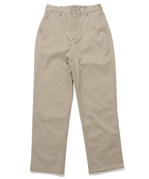 KRIFF MAYER Lady's Collection（クリフメイヤーレディースコレクション）の「【防寒･裏シャギー･ストレート】スッキリ防風パンツ（その他パンツ・レディース・ブラック/カーキ/ベージュ/ライトグレー・LARGE/MEDIUM）」の19枚目の写真