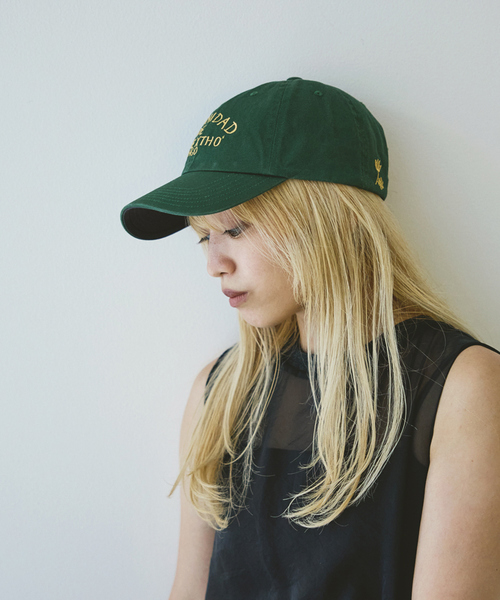 LY（エルワイ）の「【LY】Garabato cap　落書き風 刺繍 ロゴ キャップ（キャップ・レディース・ブラック/グリーン/ボルドー・フリー）」の9枚目の写真