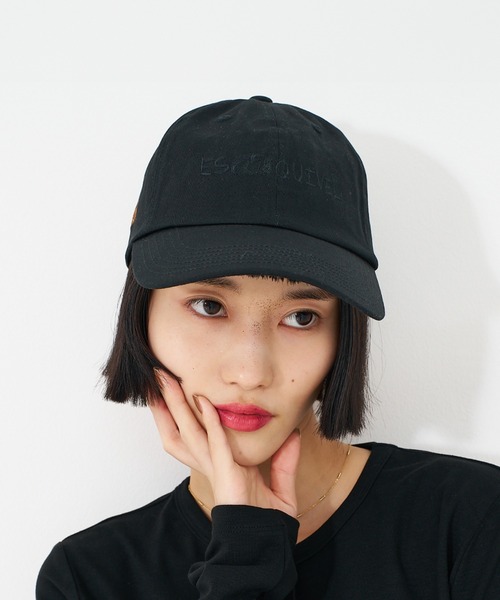 LY（エルワイ）の「【LY】Garabato cap　落書き風 刺繍 ロゴ キャップ（キャップ・レディース・ブラック/グリーン/ボルドー・フリー）」の2枚目の写真