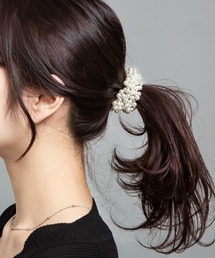 kirakiraShop（キラキラショップ）の「バブル パール ヘアゴム（ヘアゴム）」