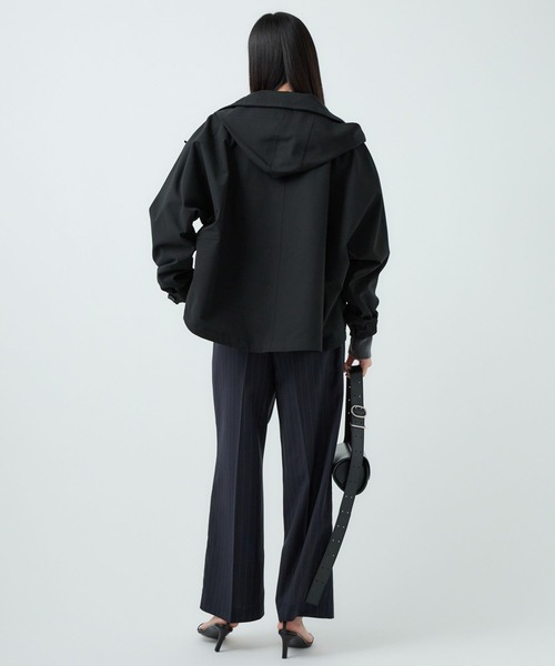 Chaos(カオス)の「Chaos(カオス)/◇VACHEMENT◇ショートトレンチコート 25AW(トレンチコート・レディース・ブラック/ダークブラウン・FREE)」の7枚目の写真