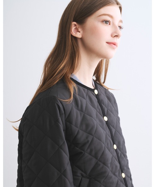 Traditional Weatherwear(トラディショナルウェザーウェア)の「ARKLEY PUFF SLEEVE LEO(ダウンジャケット/コート・レディース・ブラック系その他・34/32)」の5枚目の写真