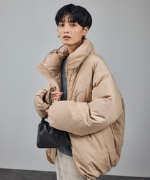 【値下げしました！】AER ADAM ET ROPE ベージュ ダウンジャケット ADAM ET ROPE' ダウンジャケット ダウン 「ACT_01 AO」SHORT