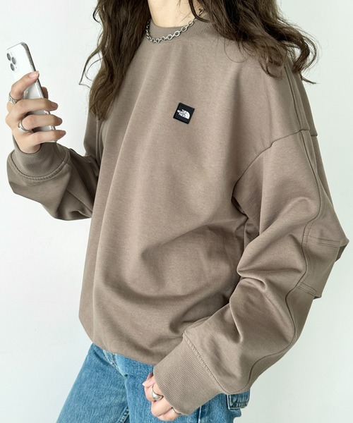 国内未発売 正規 新品✨ノースフェイス ヴィンテージ加工スウェット グレー Ｌ THE NORTH FACE（ザノースフェイス）の「国内未発売 THE NORTH