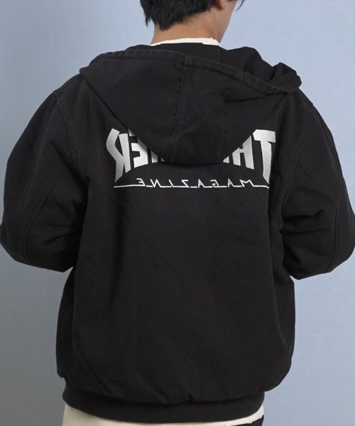 スラッシャー　セットアップ　ネイビー セール】THRASHER/スラッシャー ジャケット 254TH1JK062（ブルゾン