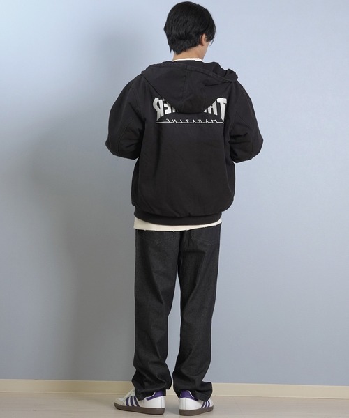 THRASHER(スラッシャー)の「THRASHER/スラッシャー ジャケット 254TH1JK062(ブルゾン・メンズ・ネイビー/ブラウン/ブラック・XL/L/M)」の7枚目の写真