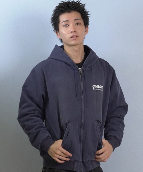 THRASHER(スラッシャー)の「THRASHER/スラッシャー ジャケット 254TH1JK062(ブルゾン・メンズ・ネイビー/ブラウン/ブラック・XL/L/M)」の12枚目の写真