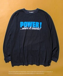 GOOD ROCK SPEED | 【GOOD ROCK SPEED】Jeep/ジープ バックプリント ロングスリーブTシャツ ロンT(Tシャツ/カットソー)