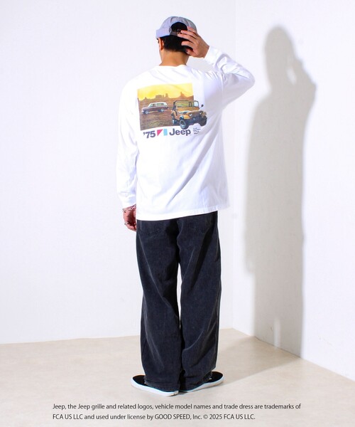 セール】【GOOD ROCK SPEED】Jeep/ジープ バックプリント ロング
