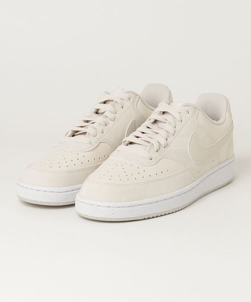 NIKE（ナイキ）の「ナイキ NIKE ナイキ  コート ビジョン LO NN（スニーカー・レディース・ベージュ・24.5cm/24.0cm/23.5cm/23.0cm/25.0cm）」の4枚目の写真